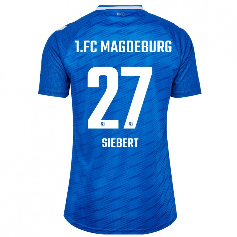 Danxen Damen Marlon Siebert #27 Blau Weiß Heimtrikot Trikot 2025/26 T-Shirt Österreich