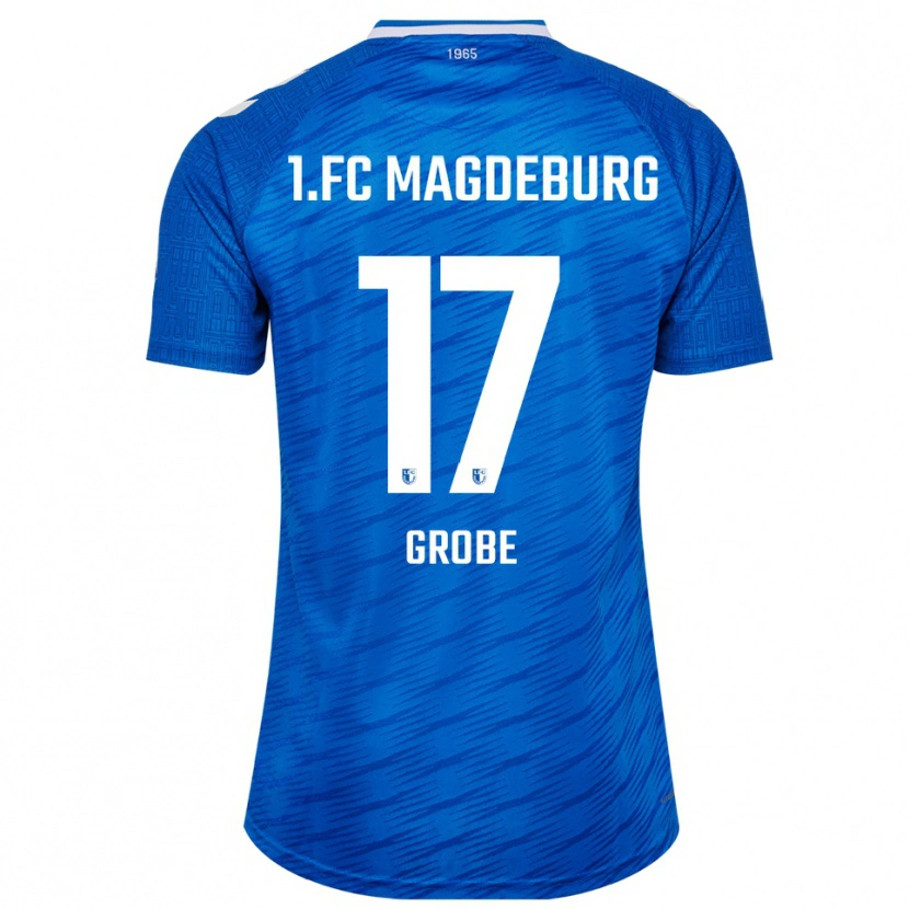 Danxen Damen Theresa Grobe #17 Blau Weiß Heimtrikot Trikot 2025/26 T-Shirt Österreich