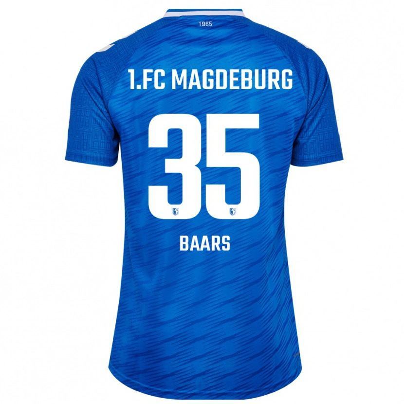 Danxen Damen Magnus Baars #35 Blau Weiß Heimtrikot Trikot 2025/26 T-Shirt Österreich