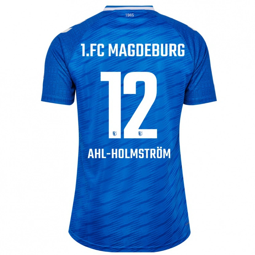 Danxen Damen Alexander Ahl-Holmström #12 Blau Weiß Heimtrikot Trikot 2025/26 T-Shirt Österreich