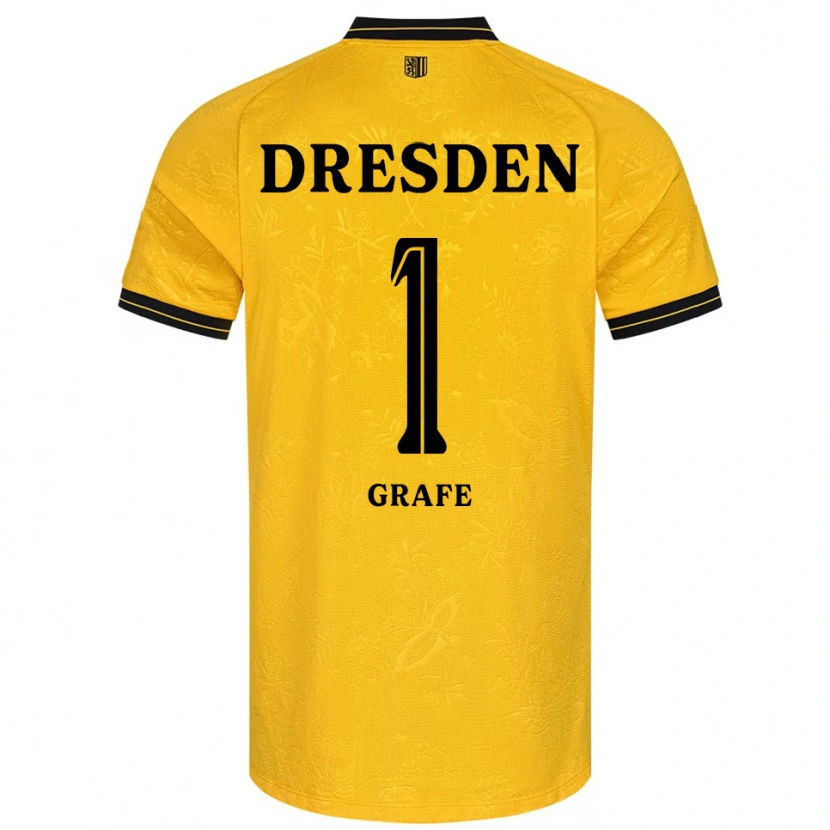 Danxen Damen Marlon Grafe #1 Gelb Schwarz Heimtrikot Trikot 2025/26 T-Shirt Österreich