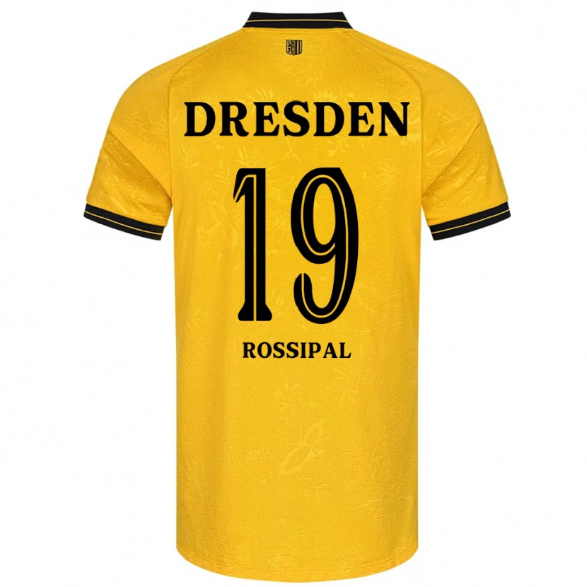 Danxen Damen Alexander Rossipal #19 Gelb Schwarz Heimtrikot Trikot 2025/26 T-Shirt Österreich