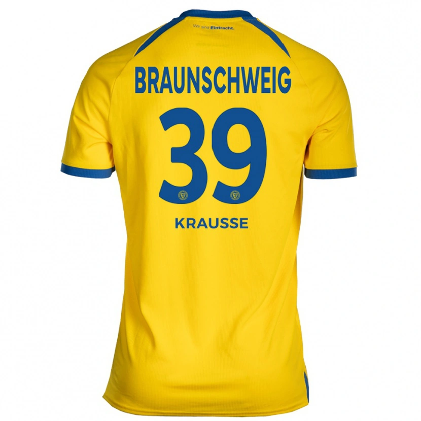 Danxen Damen Robin Krauße #39 Gelb Blau Heimtrikot Trikot 2025/26 T-Shirt Österreich