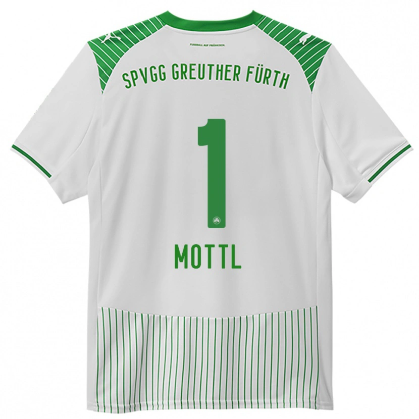Danxen Damen Jan Mottl #1 Weiß Grün Heimtrikot Trikot 2025/26 T-Shirt Österreich