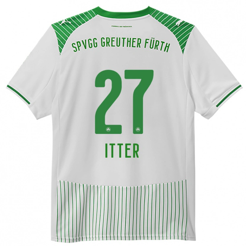 Danxen Damen Luca Itter #27 Weiß Grün Heimtrikot Trikot 2025/26 T-Shirt Österreich