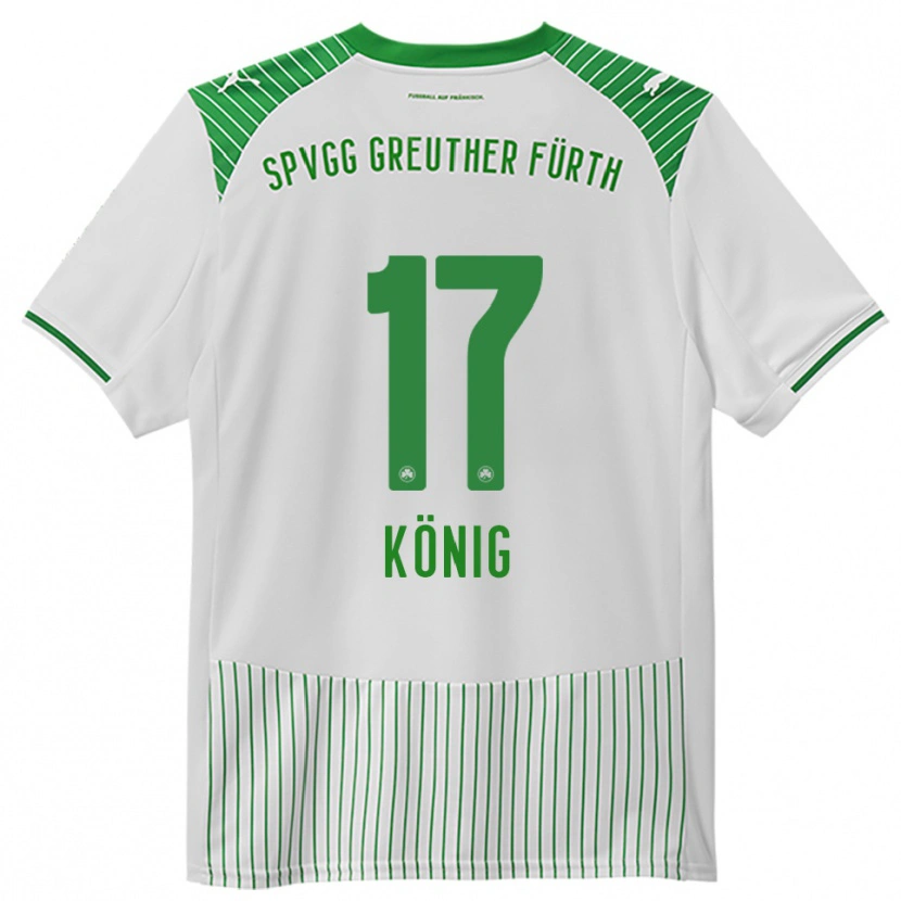 Danxen Damen Noah König #17 Weiß Grün Heimtrikot Trikot 2025/26 T-Shirt Österreich