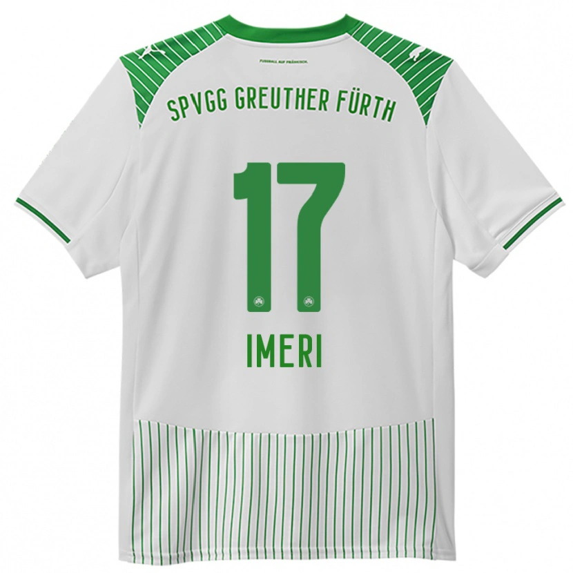Danxen Damen Adem Imeri #17 Weiß Grün Heimtrikot Trikot 2025/26 T-Shirt Österreich