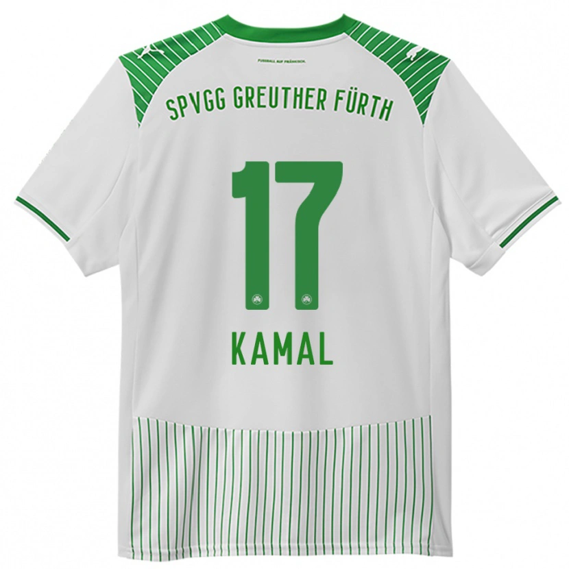 Danxen Damen Fadl Kamal #17 Weiß Grün Heimtrikot Trikot 2025/26 T-Shirt Österreich