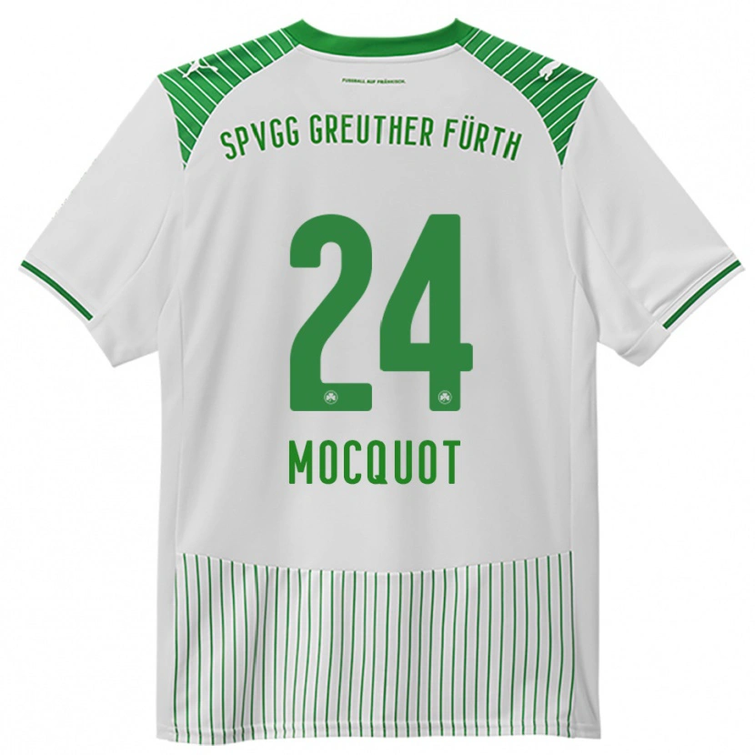 Danxen Damen Leonidas Mocquot #24 Weiß Grün Heimtrikot Trikot 2025/26 T-Shirt Österreich