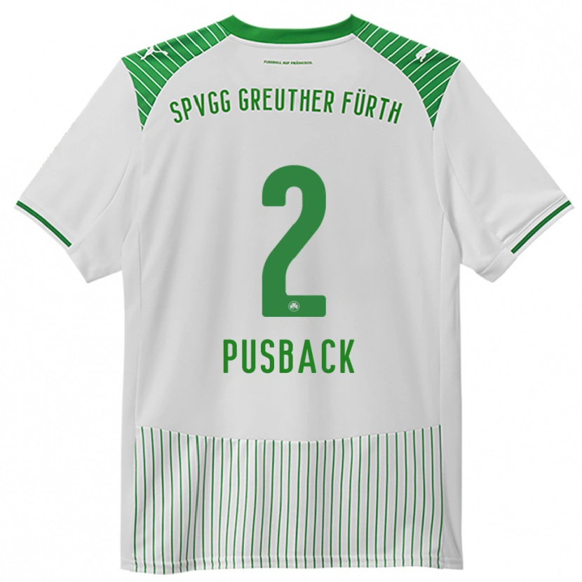 Danxen Damen Tim Pusback #2 Weiß Grün Heimtrikot Trikot 2025/26 T-Shirt Österreich