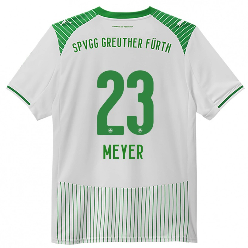 Danxen Damen Max Meyer #23 Weiß Grün Heimtrikot Trikot 2025/26 T-Shirt Österreich