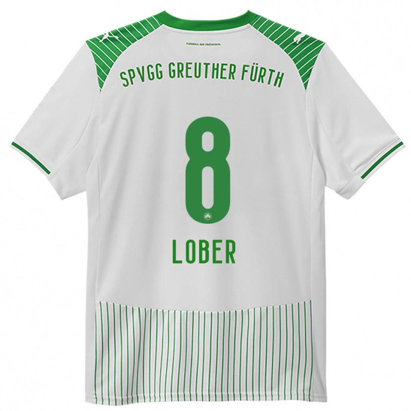 Danxen Damen Jannik Lober #8 Weiß Grün Heimtrikot Trikot 2025/26 T-Shirt Österreich