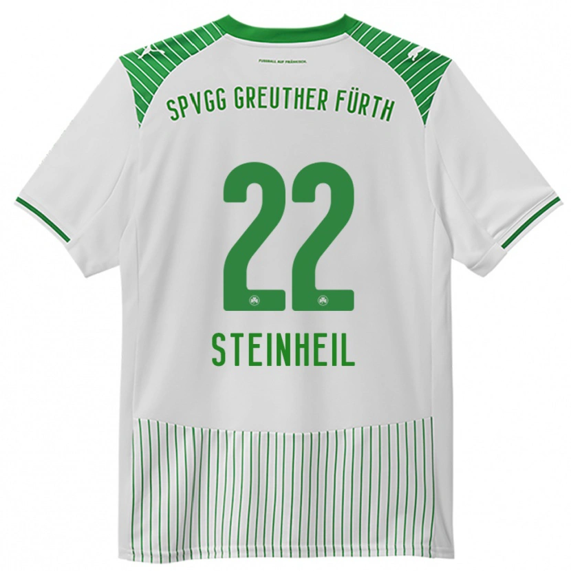 Danxen Damen Melvin Steinheil #22 Weiß Grün Heimtrikot Trikot 2025/26 T-Shirt Österreich