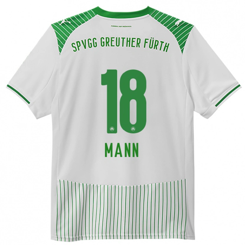 Danxen Damen Silas Mann #18 Weiß Grün Heimtrikot Trikot 2025/26 T-Shirt Österreich