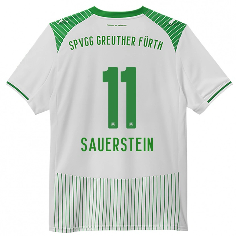 Danxen Damen Toni Sauerstein #11 Weiß Grün Heimtrikot Trikot 2025/26 T-Shirt Österreich