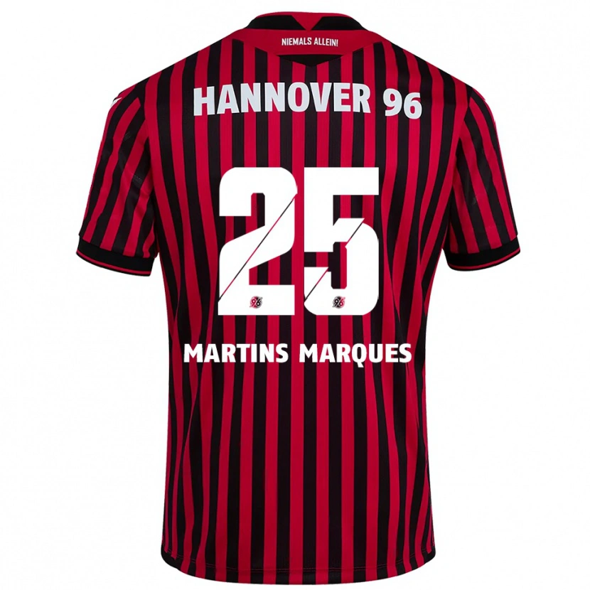 Danxen Damen Rafael Martins Marques #25 Rot Schwarz Heimtrikot Trikot 2025/26 T-Shirt Österreich