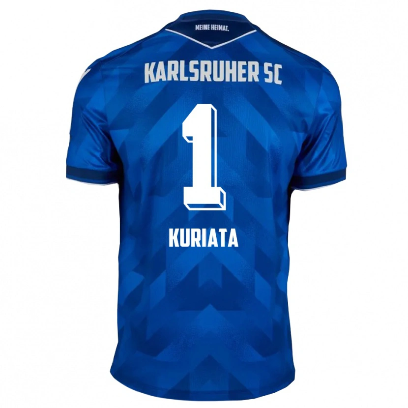 Danxen Damen Malik Kuriata #1 Blau Weiß Heimtrikot Trikot 2025/26 T-Shirt Österreich