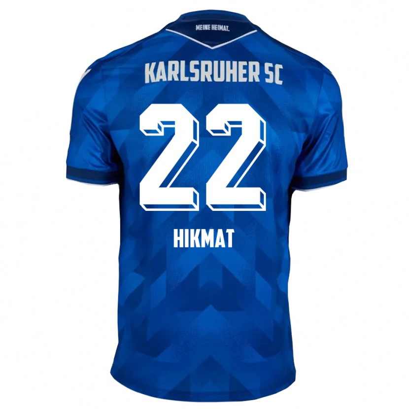 Danxen Damen Soufiane Hikmat #22 Blau Weiß Heimtrikot Trikot 2025/26 T-Shirt Österreich