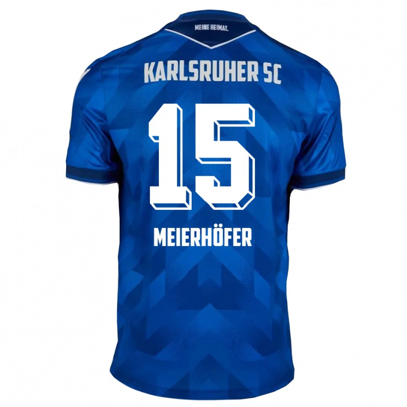Danxen Damen Luis Meierhöfer #15 Blau Weiß Heimtrikot Trikot 2025/26 T-Shirt Österreich