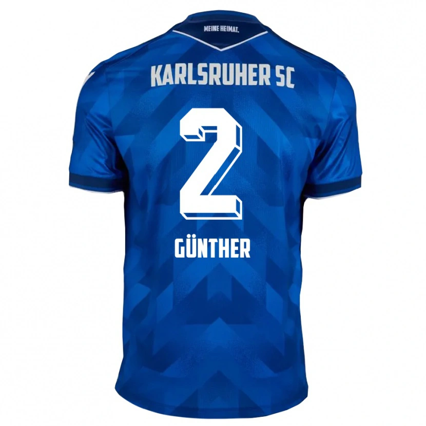 Danxen Damen Noah Günther #2 Blau Weiß Heimtrikot Trikot 2025/26 T-Shirt Österreich