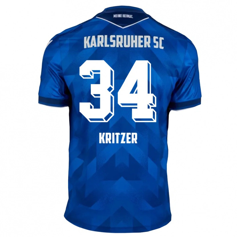 Danxen Damen Mateo Kritzer #34 Blau Weiß Heimtrikot Trikot 2025/26 T-Shirt Österreich