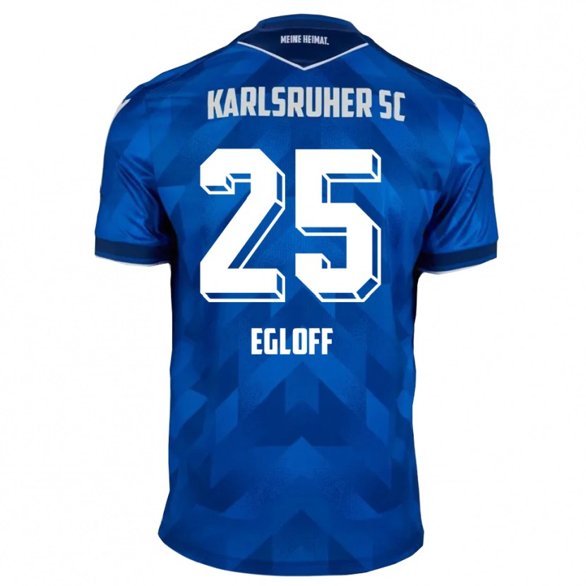 Danxen Damen Lilian Egloff #25 Blau Weiß Heimtrikot Trikot 2025/26 T-Shirt Österreich