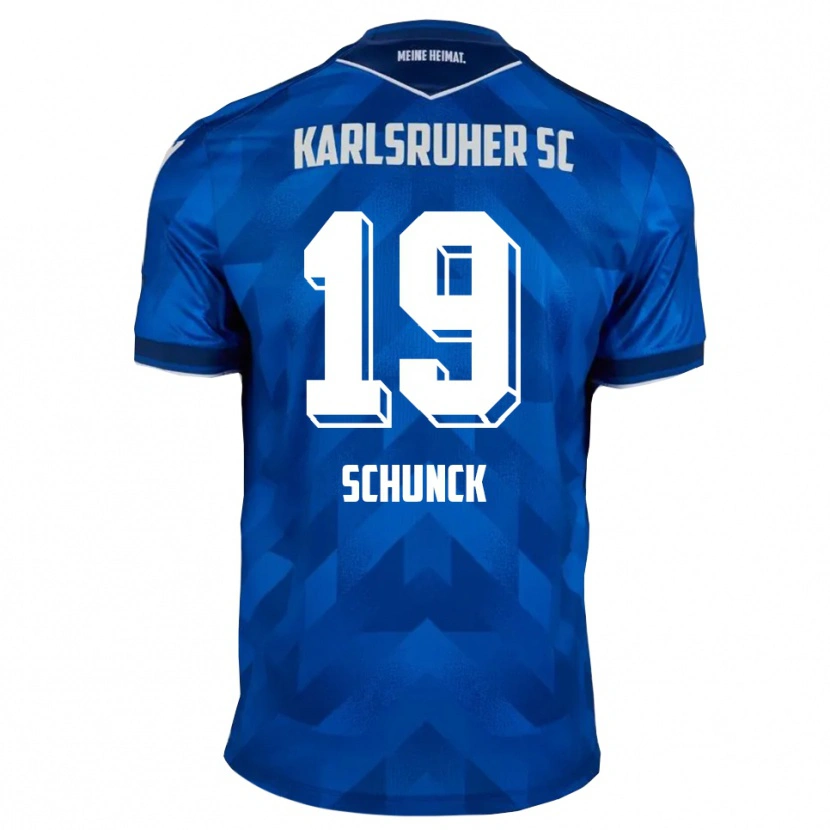 Danxen Damen Tim Schunck #19 Blau Weiß Heimtrikot Trikot 2025/26 T-Shirt Österreich