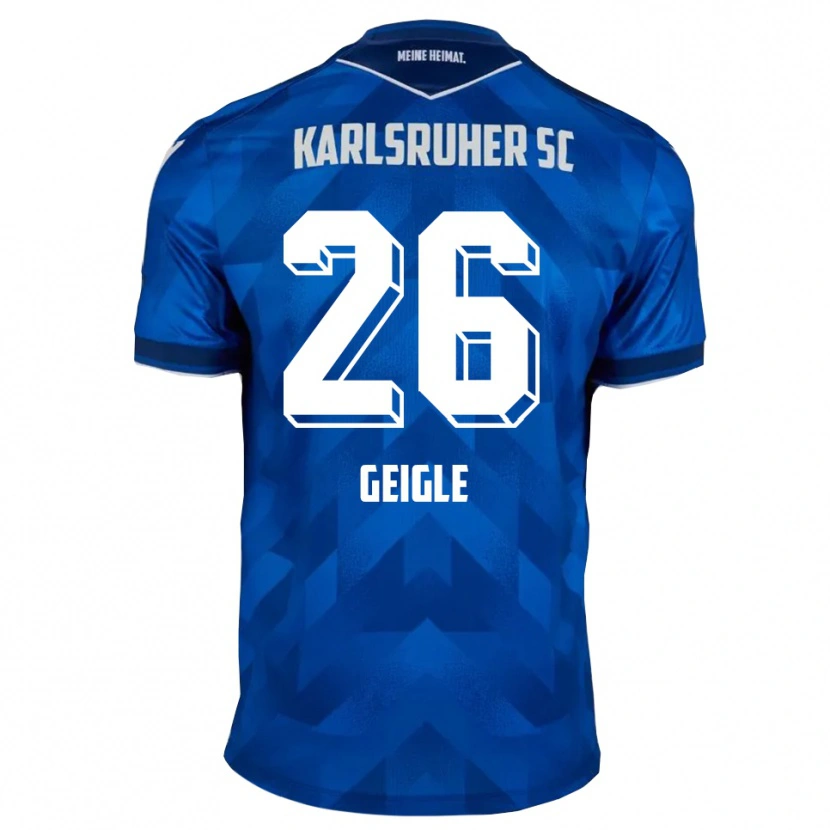 Danxen Damen Fynn Geigle #26 Blau Weiß Heimtrikot Trikot 2025/26 T-Shirt Österreich