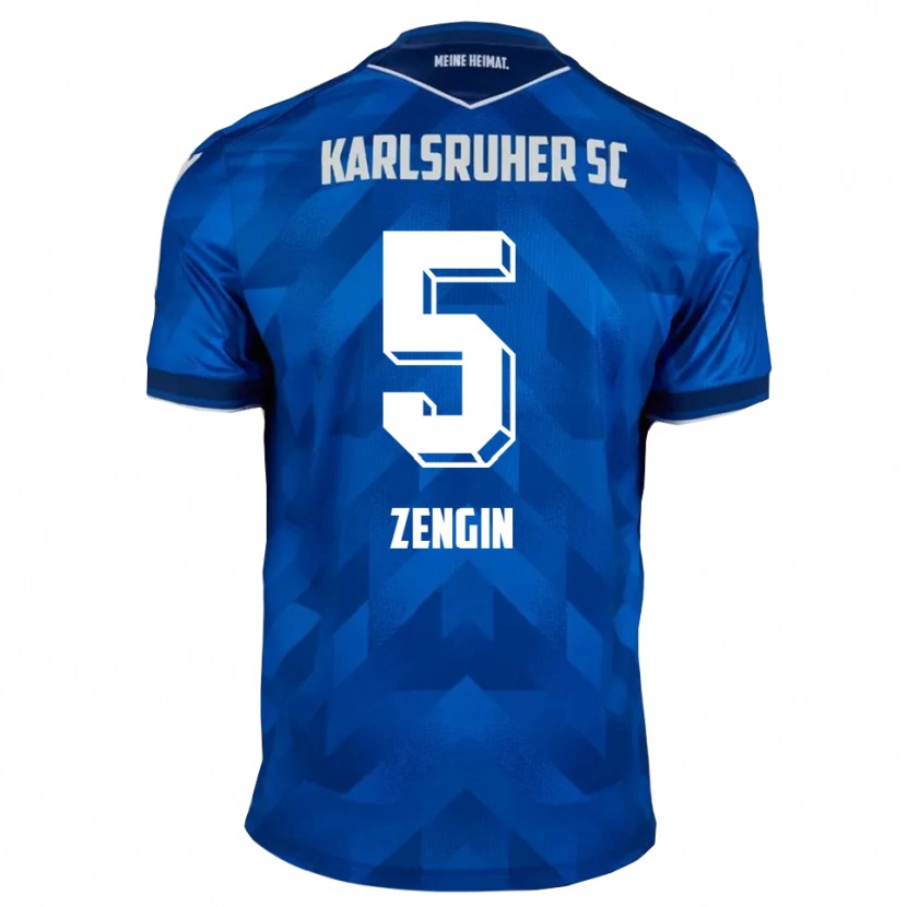 Danxen Damen Enes Zengin #5 Blau Weiß Heimtrikot Trikot 2025/26 T-Shirt Österreich