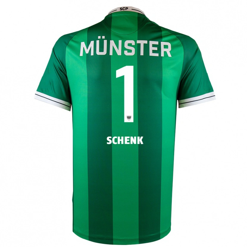 Danxen Damen Johannes Schenk #1 Grün Weiß Heimtrikot Trikot 2025/26 T-Shirt Österreich