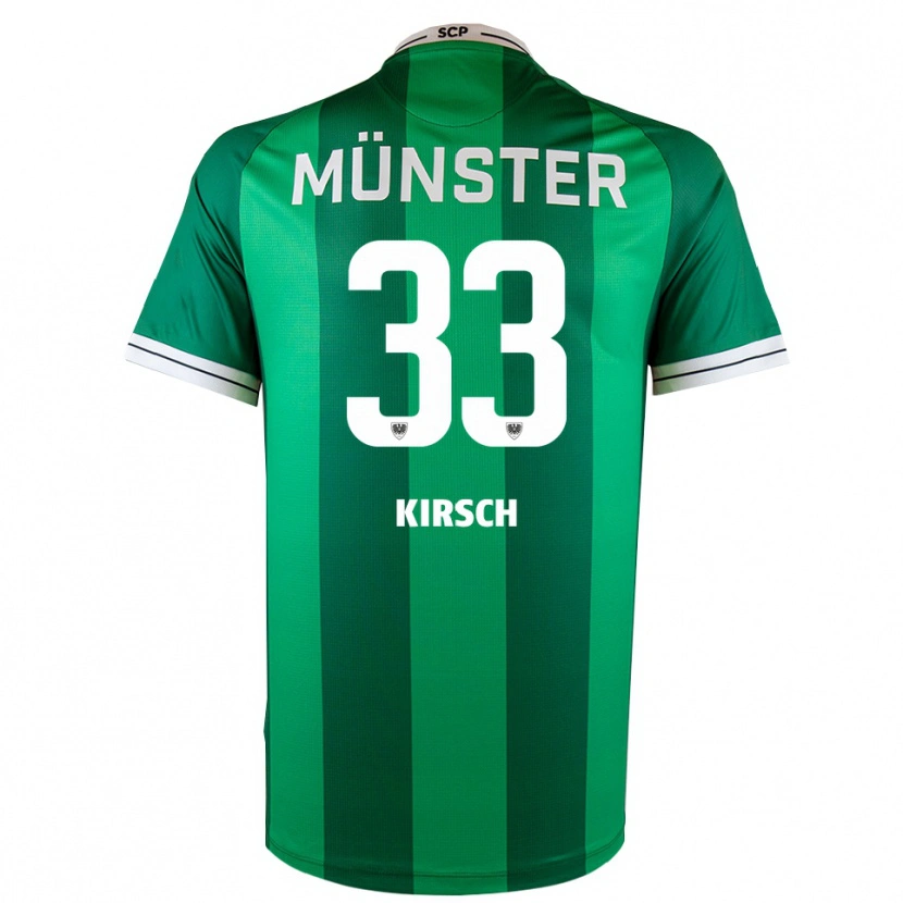 Danxen Damen Marian Kirsch #33 Grün Weiß Heimtrikot Trikot 2025/26 T-Shirt Österreich