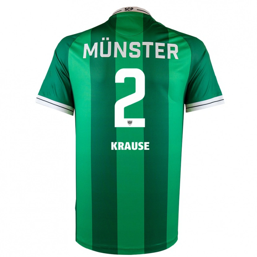 Danxen Damen Moritz Krause #2 Grün Weiß Heimtrikot Trikot 2025/26 T-Shirt Österreich