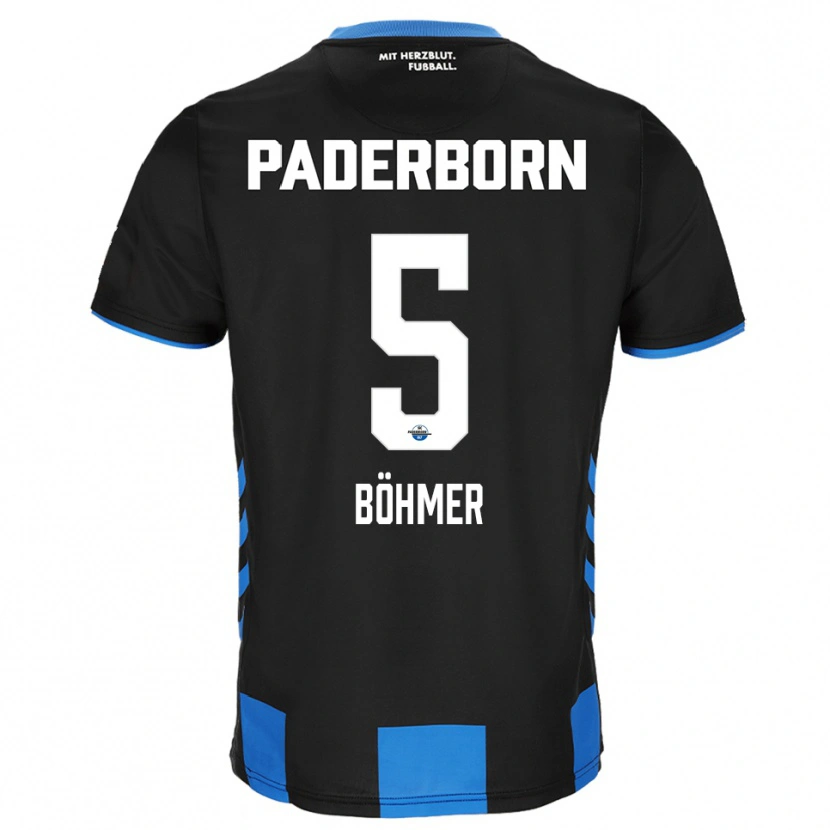 Danxen Damen Tim Böhmer #5 Schwarz Blau Heimtrikot Trikot 2025/26 T-Shirt Österreich