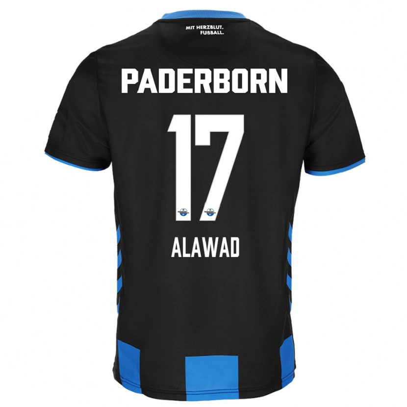 Danxen Damen A. Alawad #17 Schwarz Blau Heimtrikot Trikot 2025/26 T-Shirt Österreich
