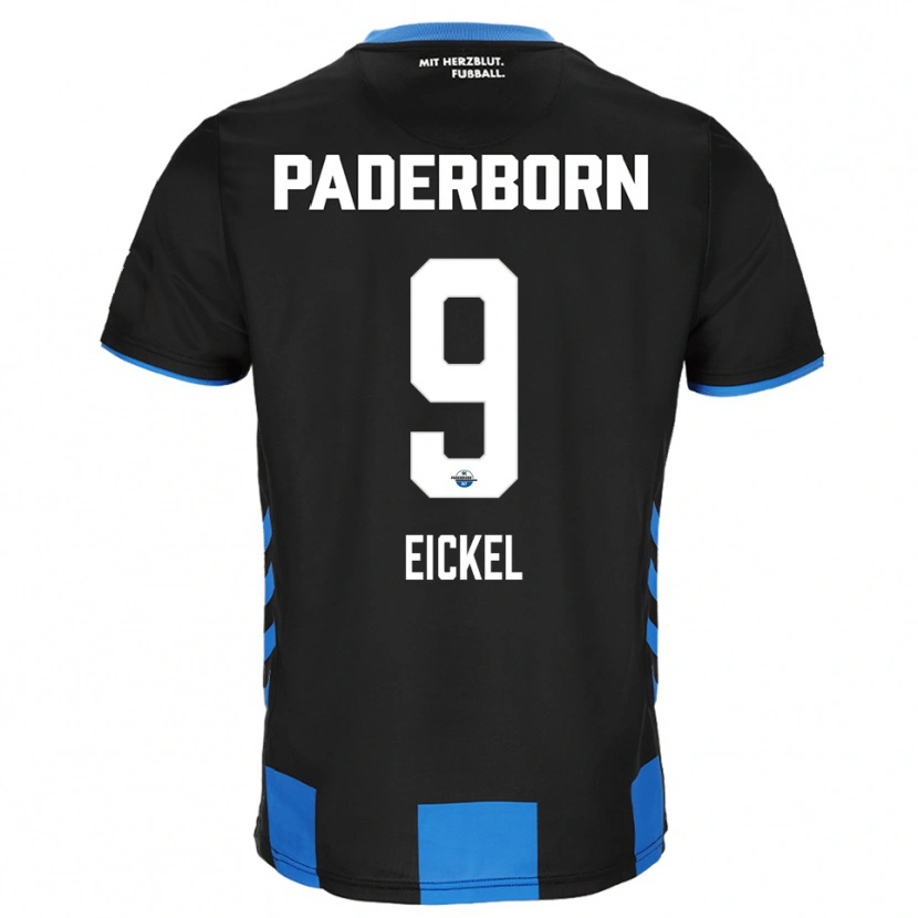 Danxen Damen Lasse Eickel #9 Schwarz Blau Heimtrikot Trikot 2025/26 T-Shirt Österreich