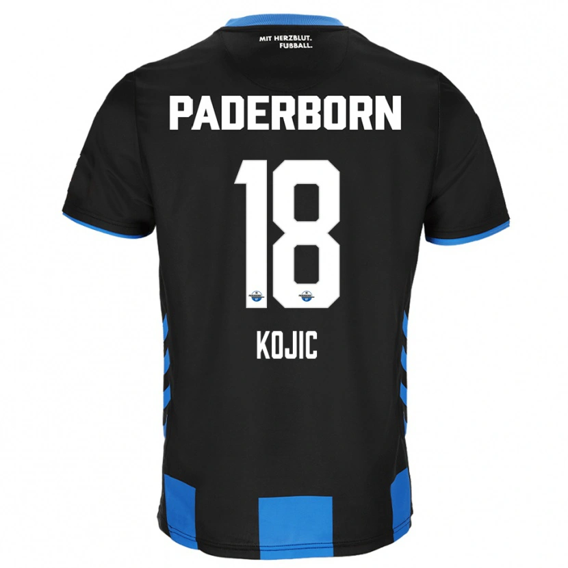 Danxen Damen Stanko Kojic #18 Schwarz Blau Heimtrikot Trikot 2025/26 T-Shirt Österreich