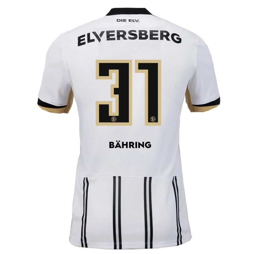 Danxen Damen Fynn Bähring #31 Weiß Schwarz Heimtrikot Trikot 2025/26 T-Shirt Österreich