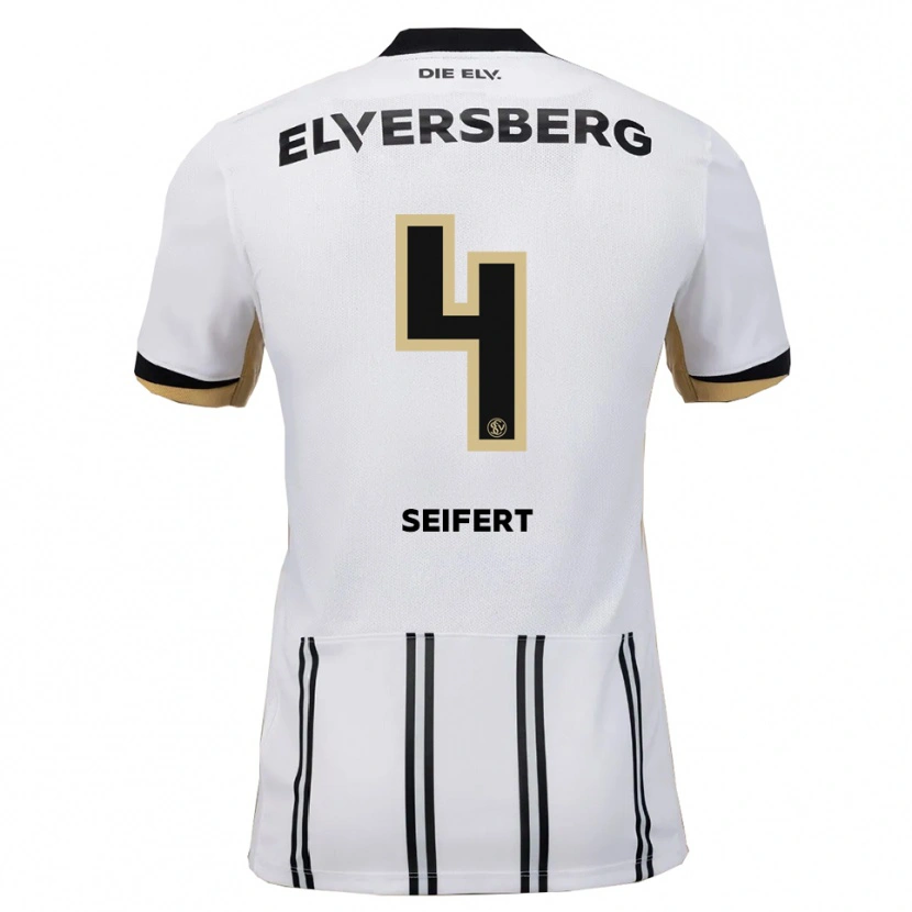 Danxen Damen Luis Seifert #4 Weiß Schwarz Heimtrikot Trikot 2025/26 T-Shirt Österreich