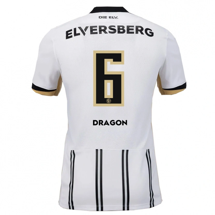 Danxen Damen Patryk Dragon #6 Weiß Schwarz Heimtrikot Trikot 2025/26 T-Shirt Österreich