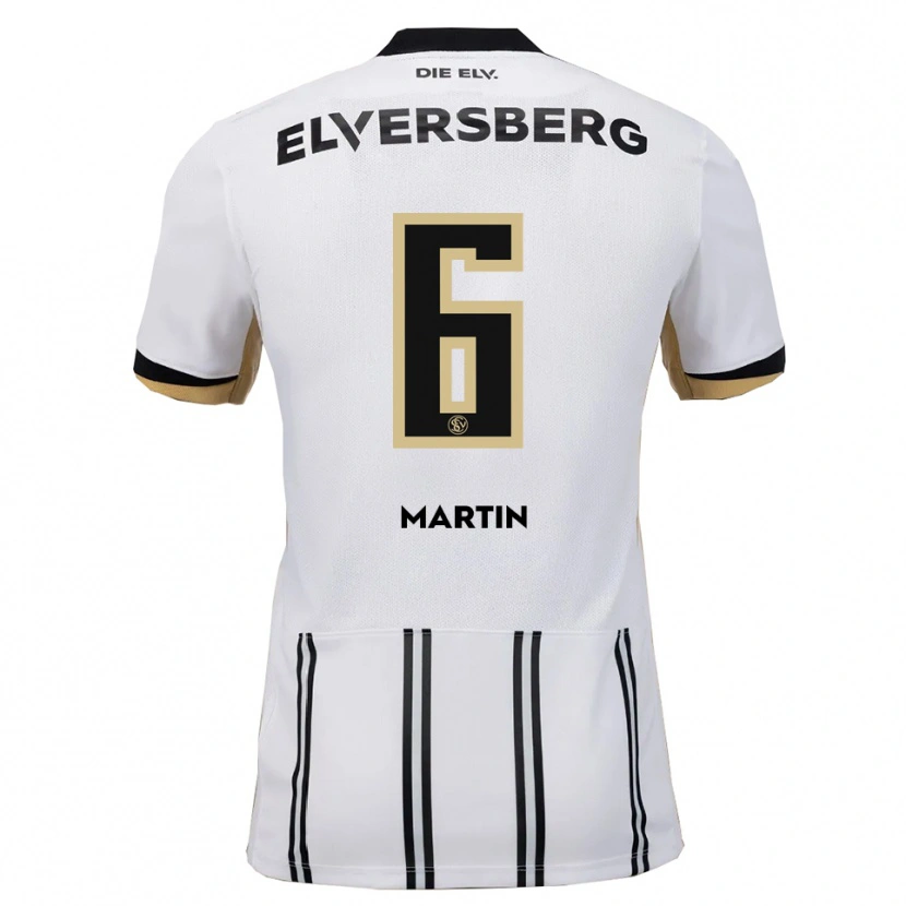 Danxen Damen Lara Martin #6 Weiß Schwarz Heimtrikot Trikot 2025/26 T-Shirt Österreich