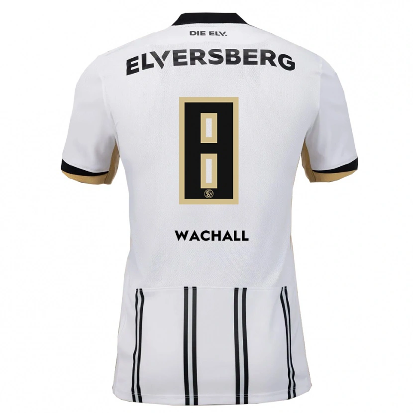 Danxen Damen Tim Wachall #8 Weiß Schwarz Heimtrikot Trikot 2025/26 T-Shirt Österreich
