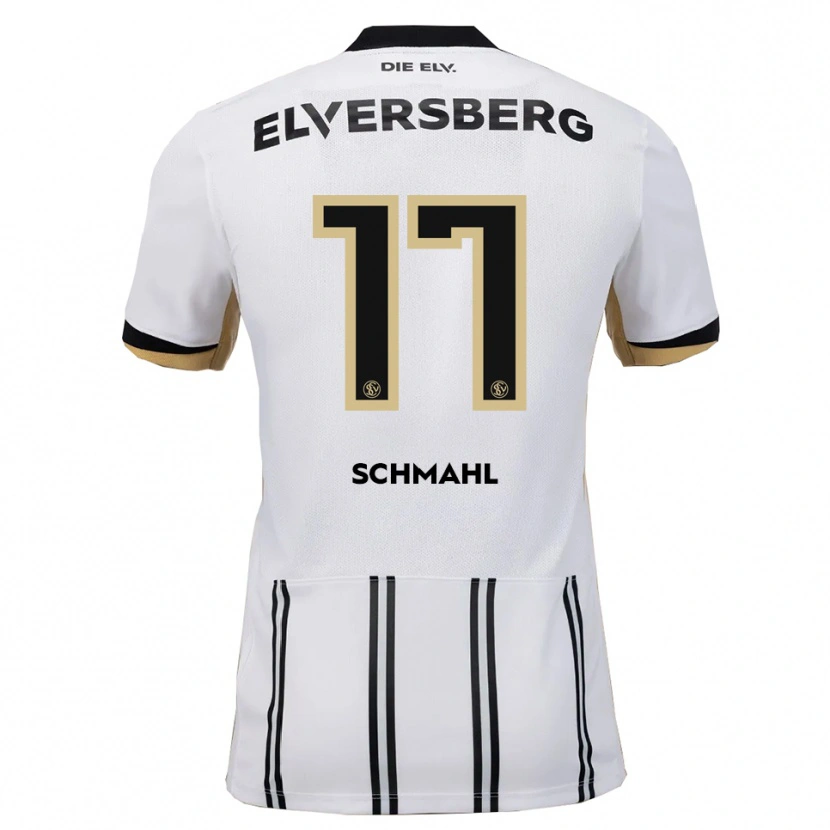 Danxen Damen Frederik Schmahl #17 Weiß Schwarz Heimtrikot Trikot 2025/26 T-Shirt Österreich