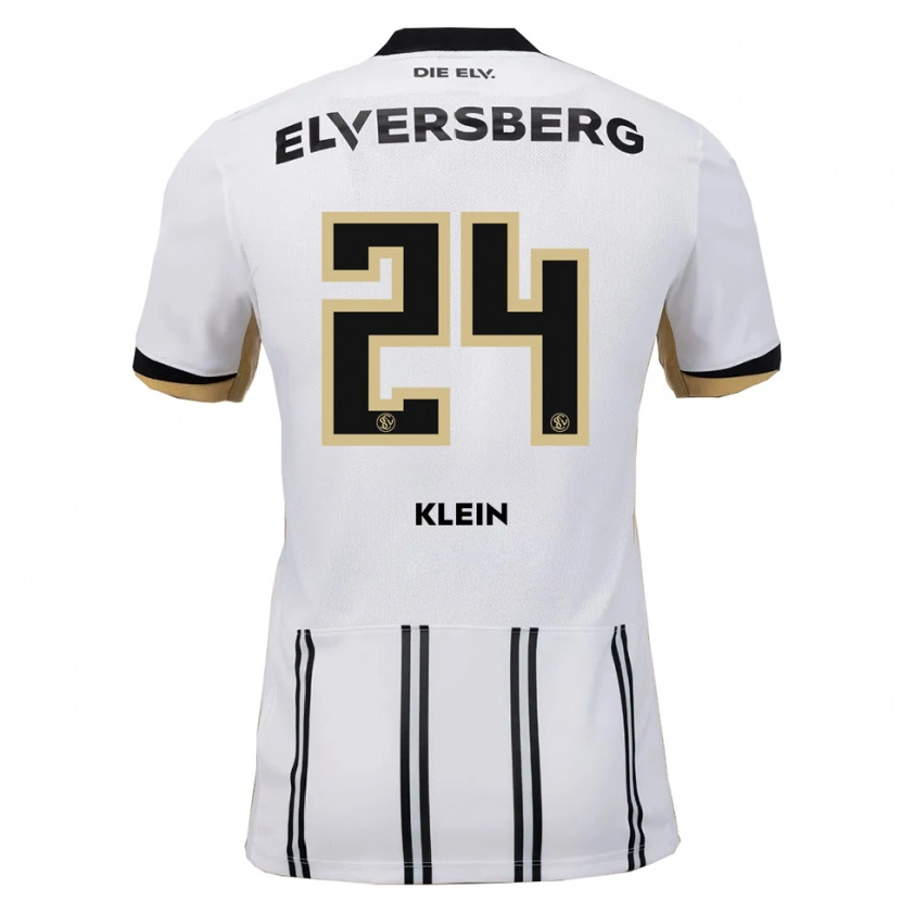 Danxen Damen Emily Klein #24 Weiß Schwarz Heimtrikot Trikot 2025/26 T-Shirt Österreich