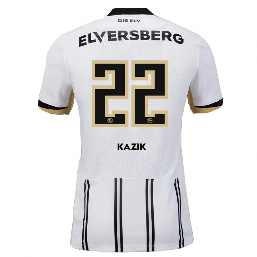 Danxen Damen Reber Kazik #22 Weiß Schwarz Heimtrikot Trikot 2025/26 T-Shirt Österreich