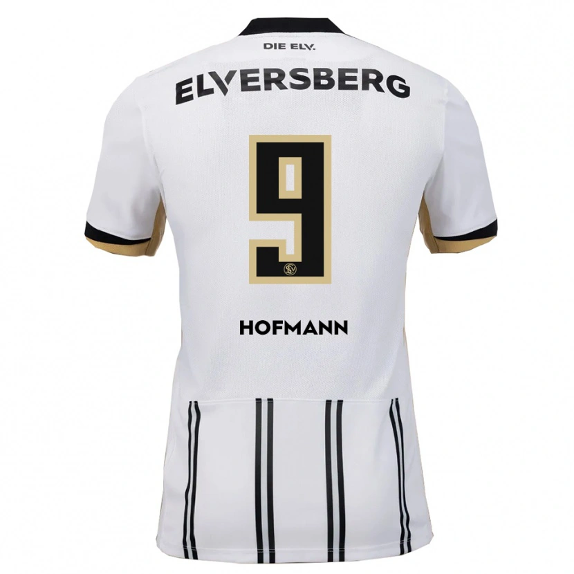 Danxen Damen Danny Hofmann #9 Weiß Schwarz Heimtrikot Trikot 2025/26 T-Shirt Österreich