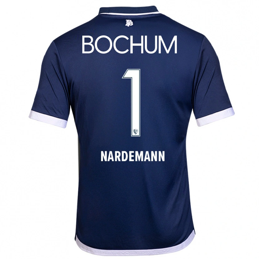 Danxen Damen Kari Närdemann #1 Marineblau Weiß Heimtrikot Trikot 2025/26 T-Shirt Österreich