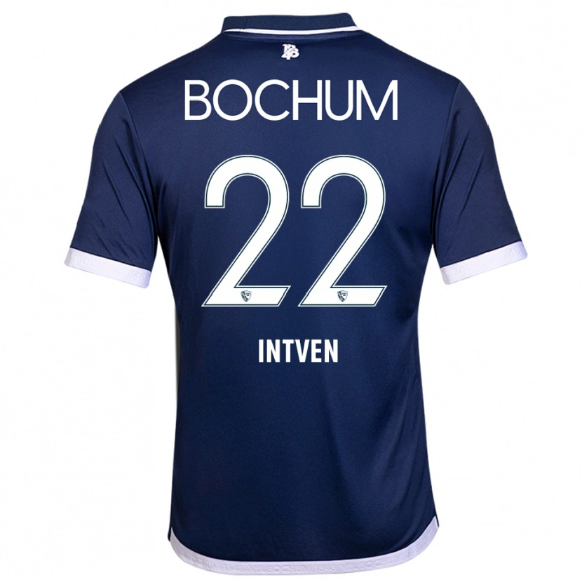 Danxen Damen Noel Intven #22 Marineblau Weiß Heimtrikot Trikot 2025/26 T-Shirt Österreich