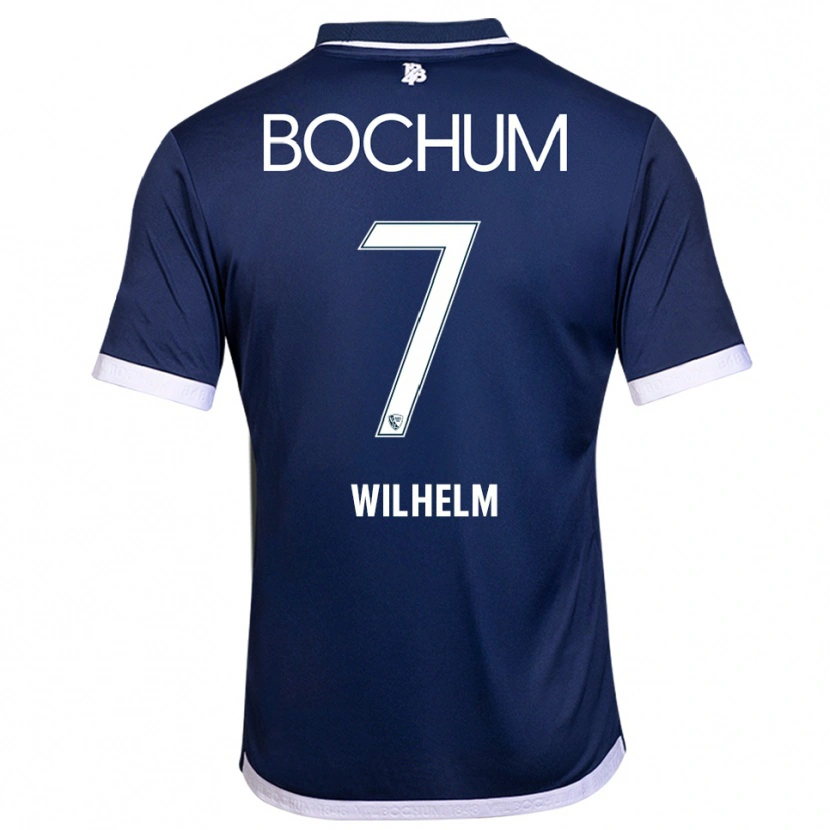 Danxen Damen Mara Wilhelm #7 Marineblau Weiß Heimtrikot Trikot 2025/26 T-Shirt Österreich