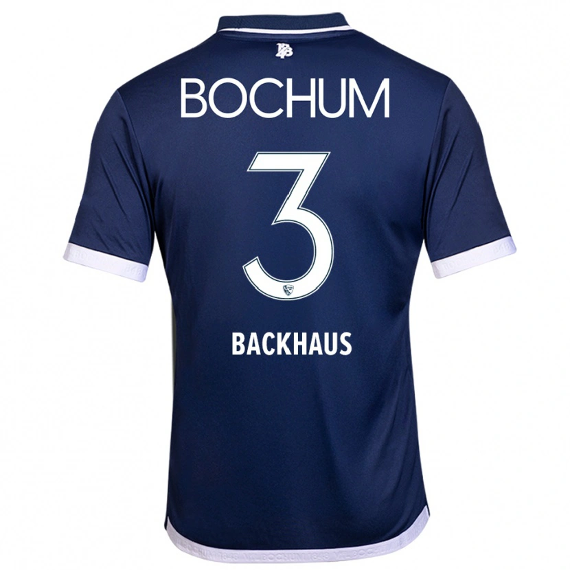 Danxen Damen Lina Backhaus #3 Marineblau Weiß Heimtrikot Trikot 2025/26 T-Shirt Österreich