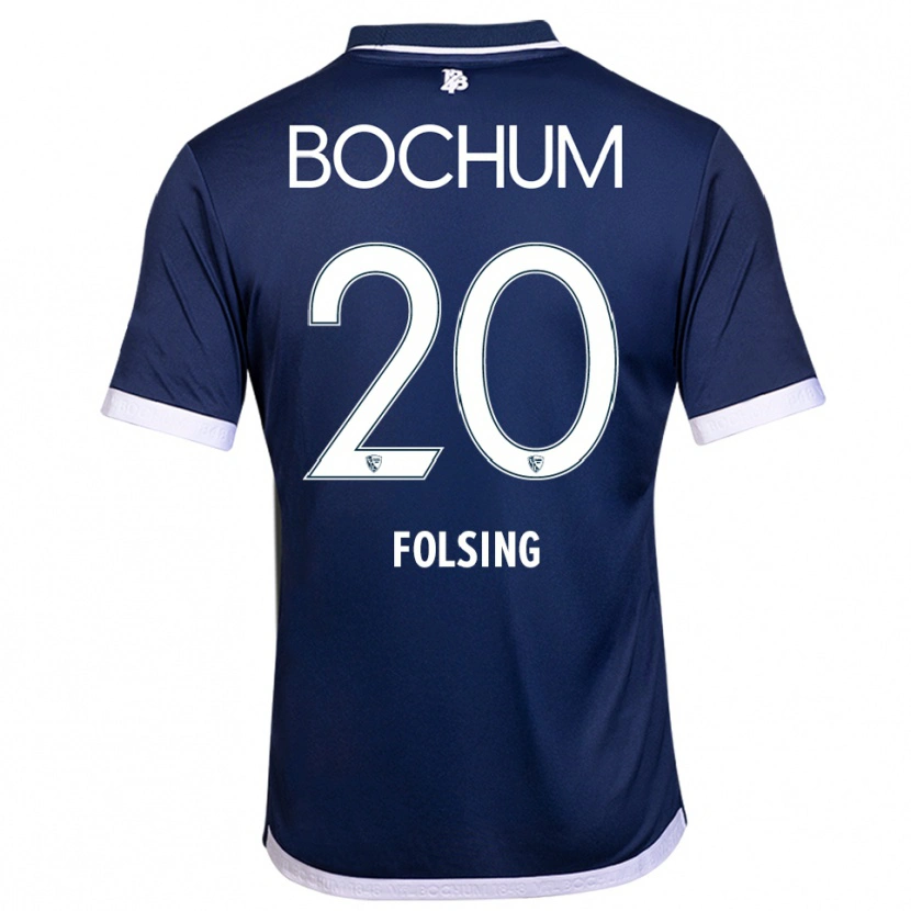 Danxen Damen Amelie Fölsing #20 Marineblau Weiß Heimtrikot Trikot 2025/26 T-Shirt Österreich